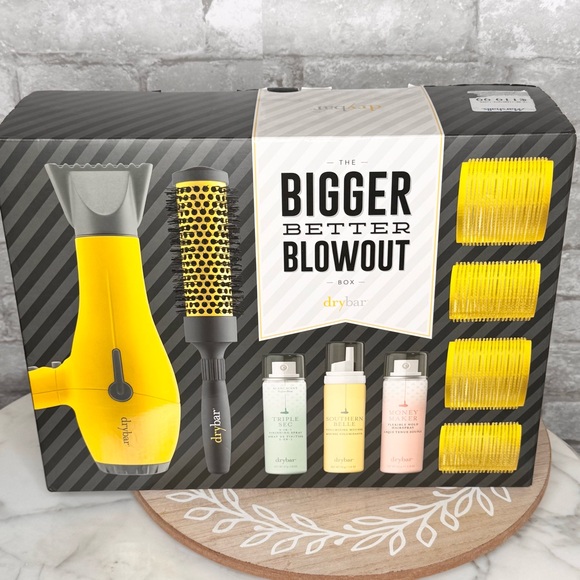 Drybar Other - Drybar The Bigger Better Blowout Box Buttercup Blow-Dryer Kit 9 piece kit 💕